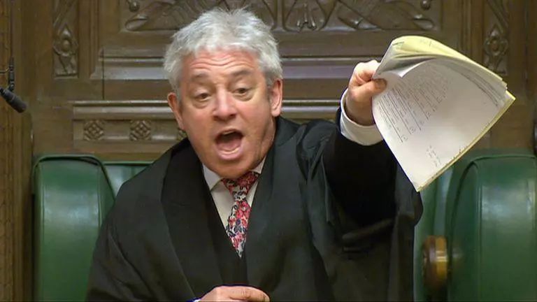 英国下院议长图片